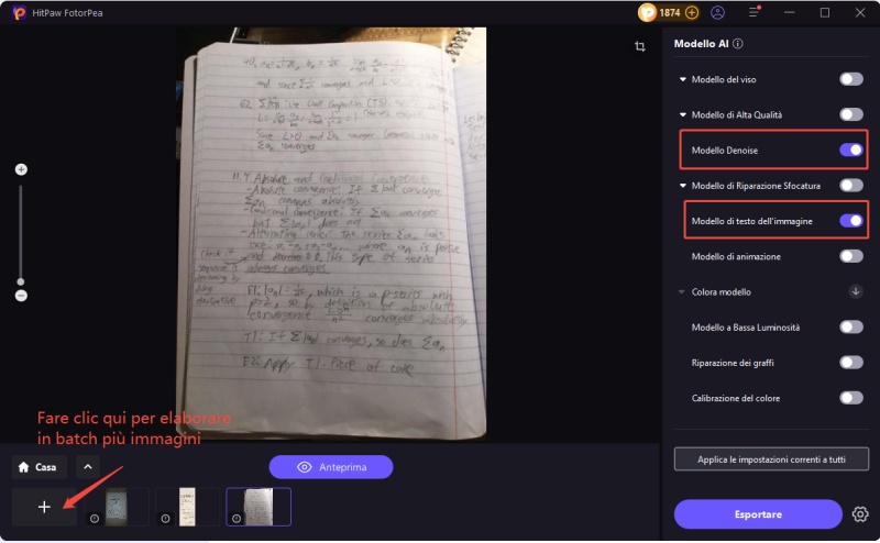 come leggere il testo sfocato su una foto con Hitpaw