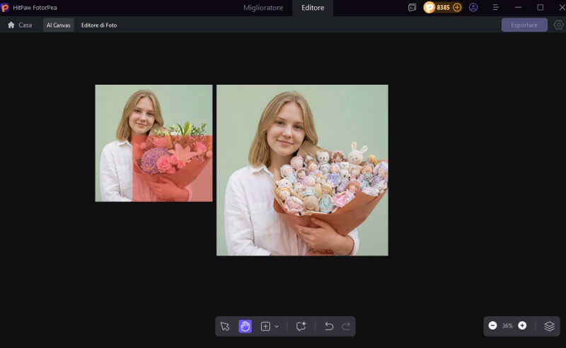 aggiungi un bordo alla foto con HitPaw Fotorpea