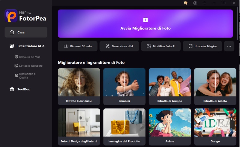 aumentatore di immagini semplice - anteprima effetto