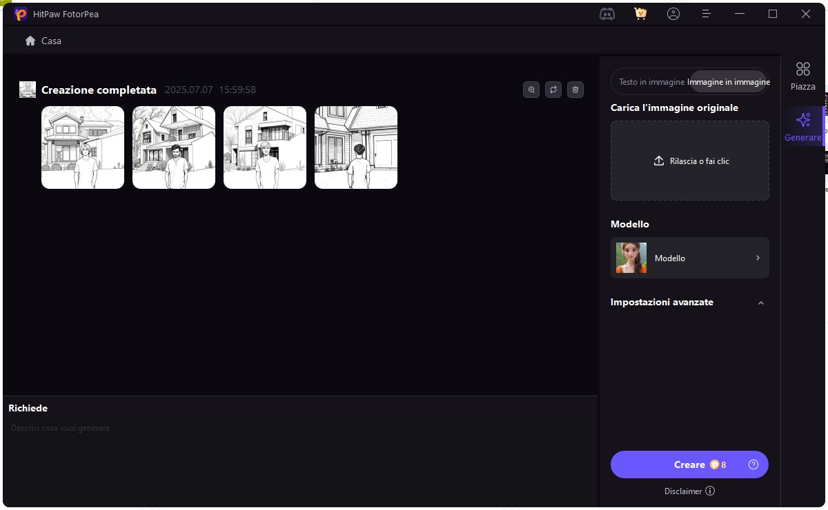 select the download button to export