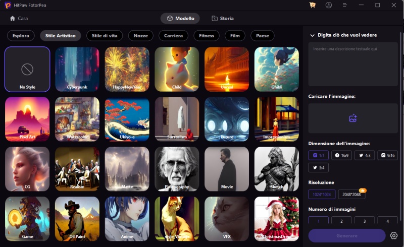 generare il colore arancio bruciato