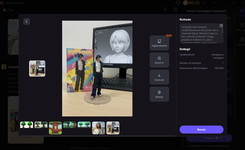 scaricare immagini di nano banana