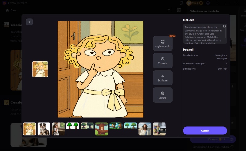 best Charlie and Lola AI prompt