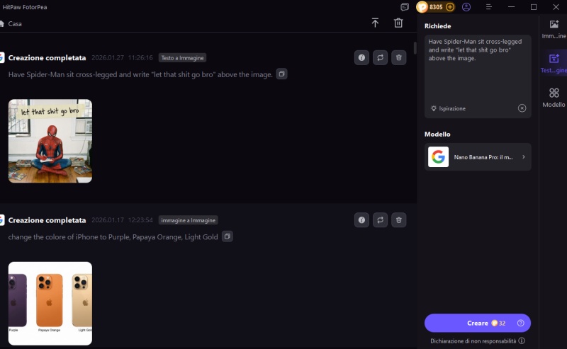 generare spiderman meme