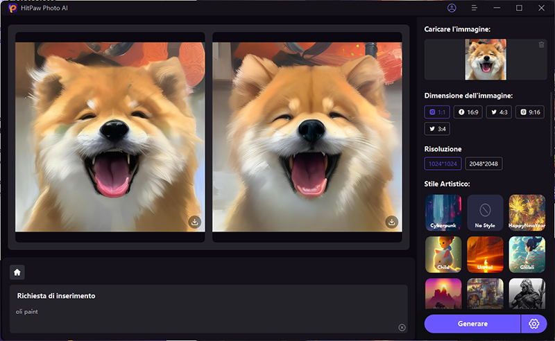 choose the art style of two similar images