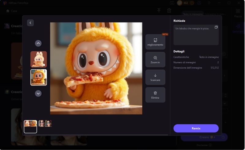 preview the photo and download it