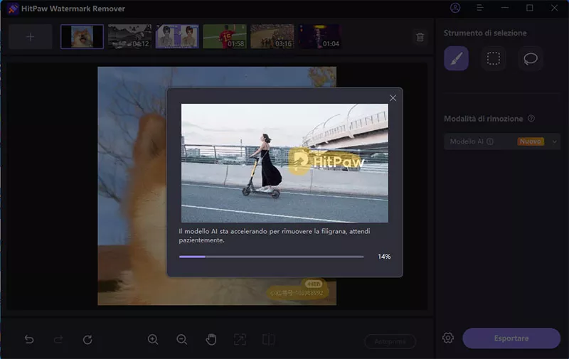 è possibile rimuovere un filtro da una foto