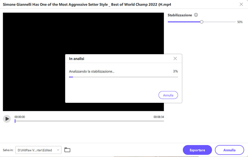 reducing video shake