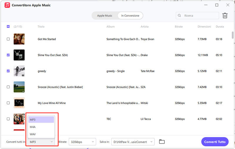 convert apple music to MP3