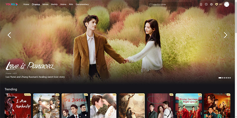 Guarda film du Youku