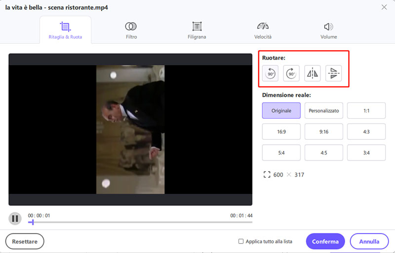 rotate video with hitpaw video converter