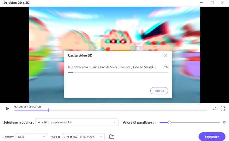 converti video 2d in video vr 3d