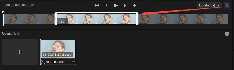 cut video to generate gif
