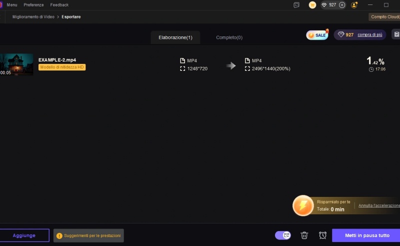 processing entire video