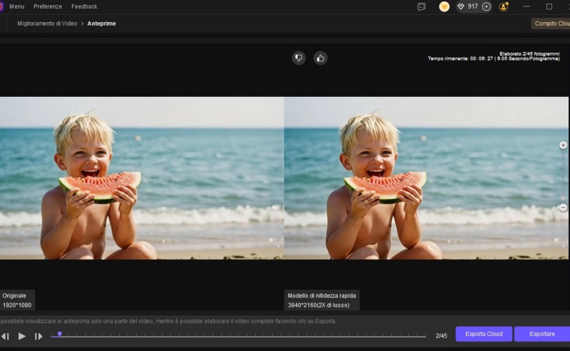 hitpaw vikpea fast sharpen model preview