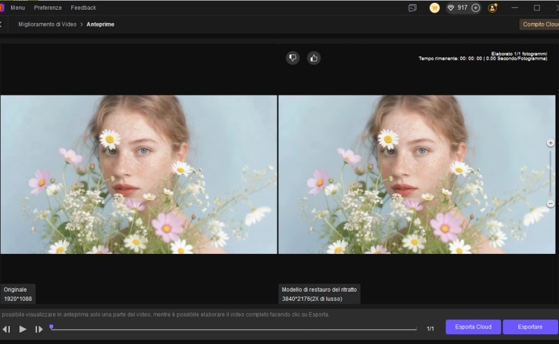 export locally or with cloud