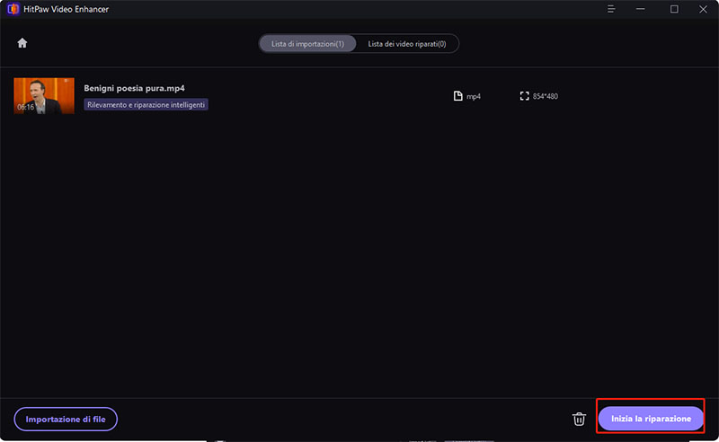 open hitpaw vikpea to fix unable to load video iphone