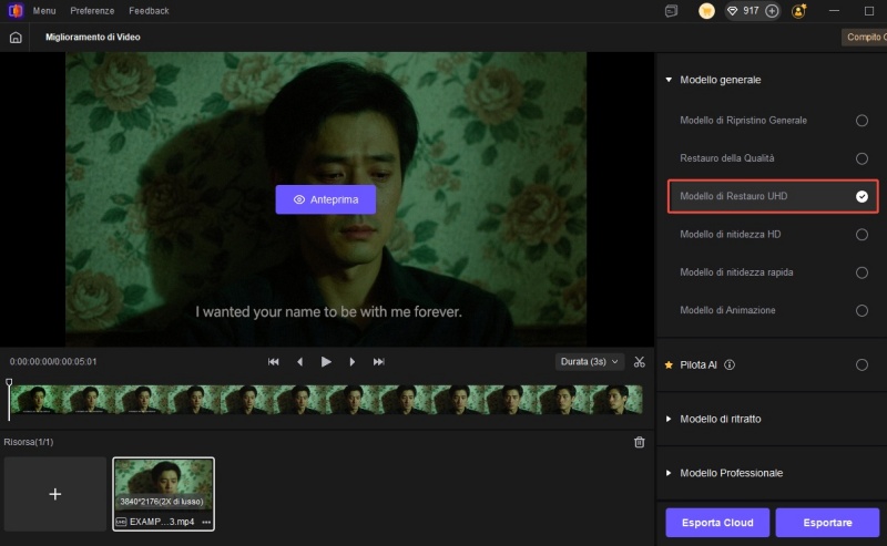 use UHD Restoration Model for classic Thanksgiving movie