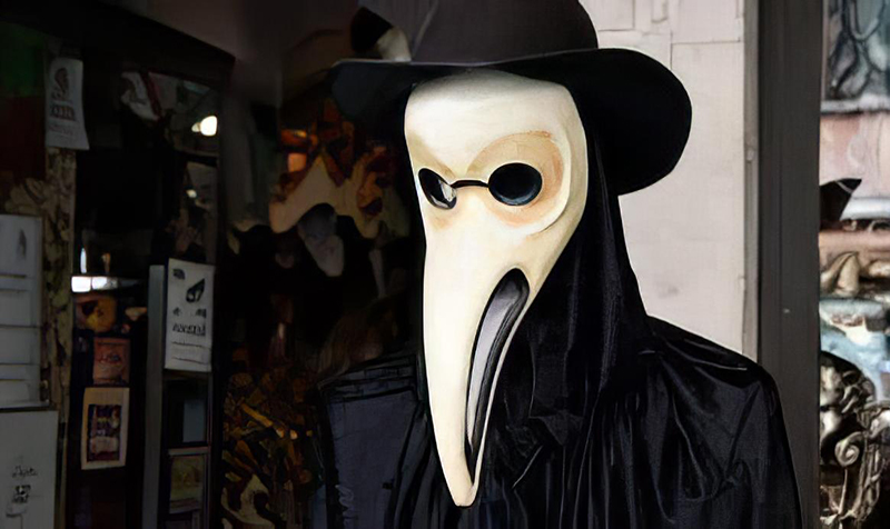 maschera di medico della peste