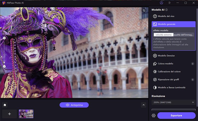 Sfondo anime generato ai