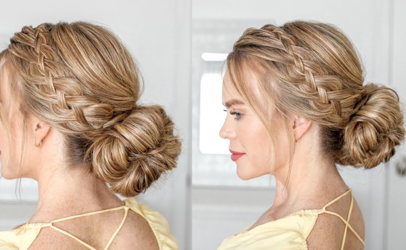 Braids e updos integrati