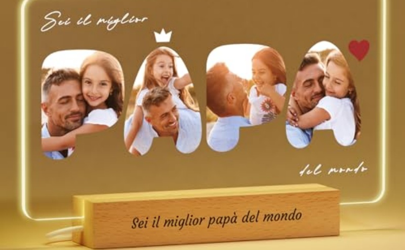 regali festa del papà personalizzati