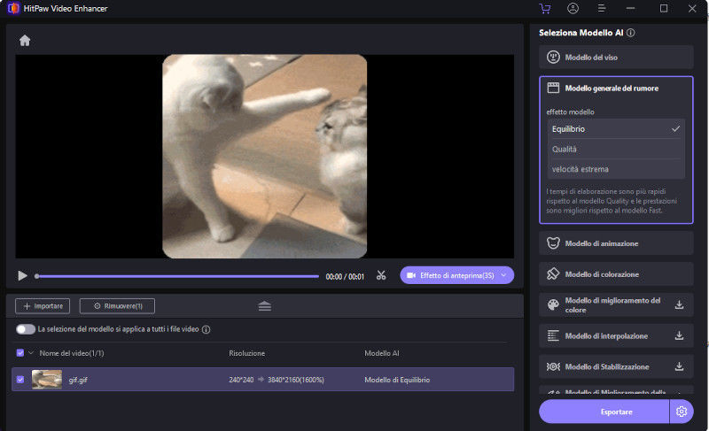 fare clic sulla funzione di potenziamento ai
