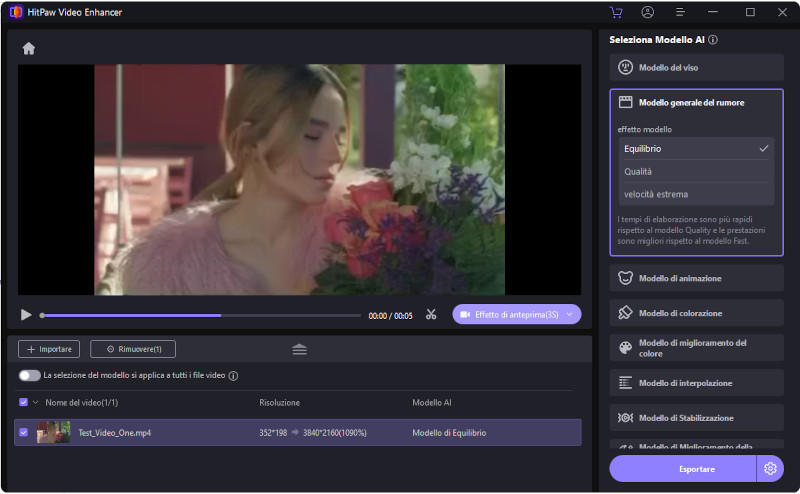 how to use hitpaw Ottimizzazione Video