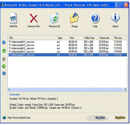 Boilsoft Video Joiner